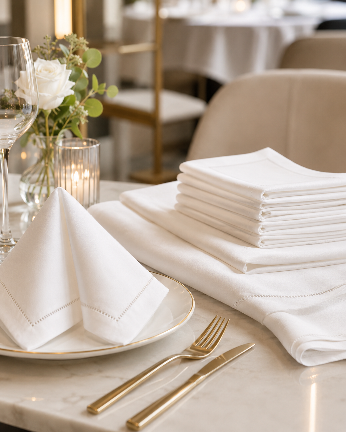 Napkins, linens and specialty goods embroidery references