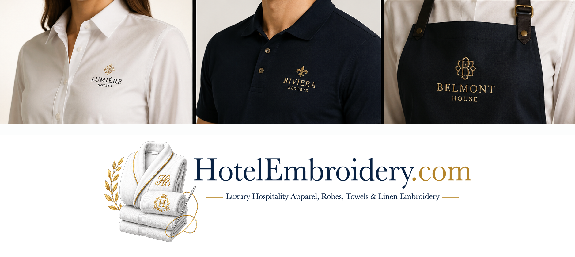 Towels and linens embroidery